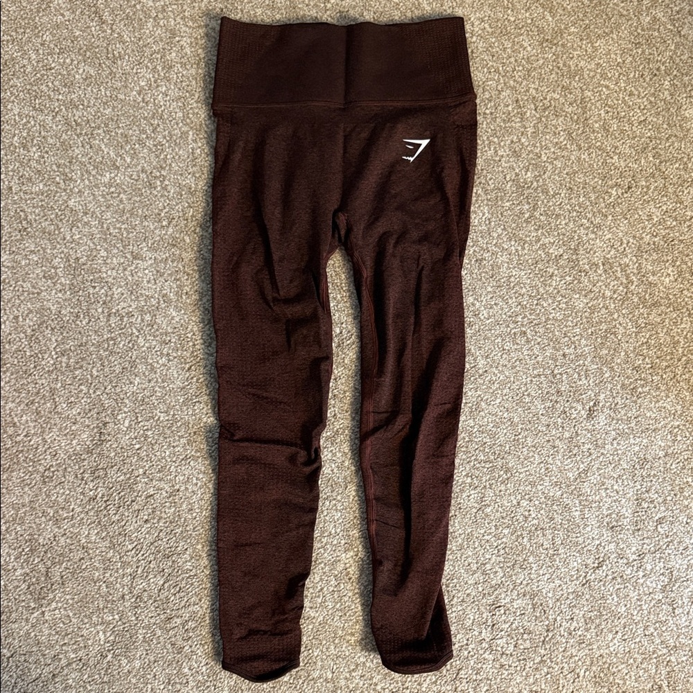 Gymshark Burgundy Leggings